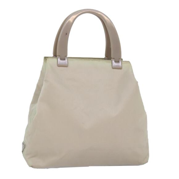 PRADA Tote Bag Nylon Beige - Picture 1 of 16